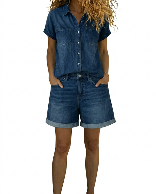 Romy | Robe décontractée en jean