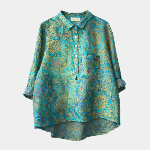 Simona | Chemise à motifs