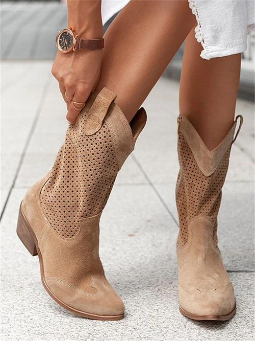 Sylvie | Bottes Western Cowgirl mi-longues