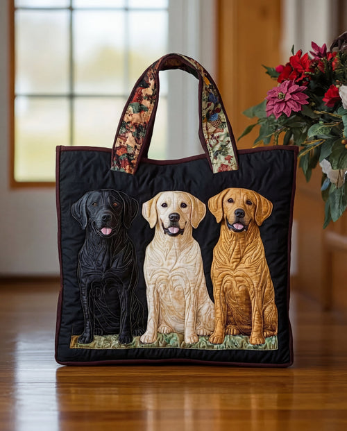 Sac artisanal “Trois Labradors”