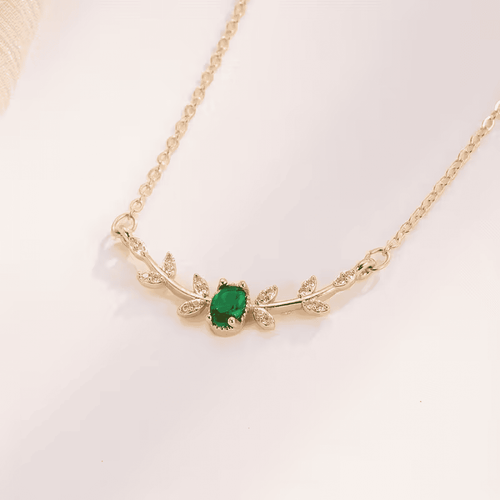 Émilie | Collier Émeraude